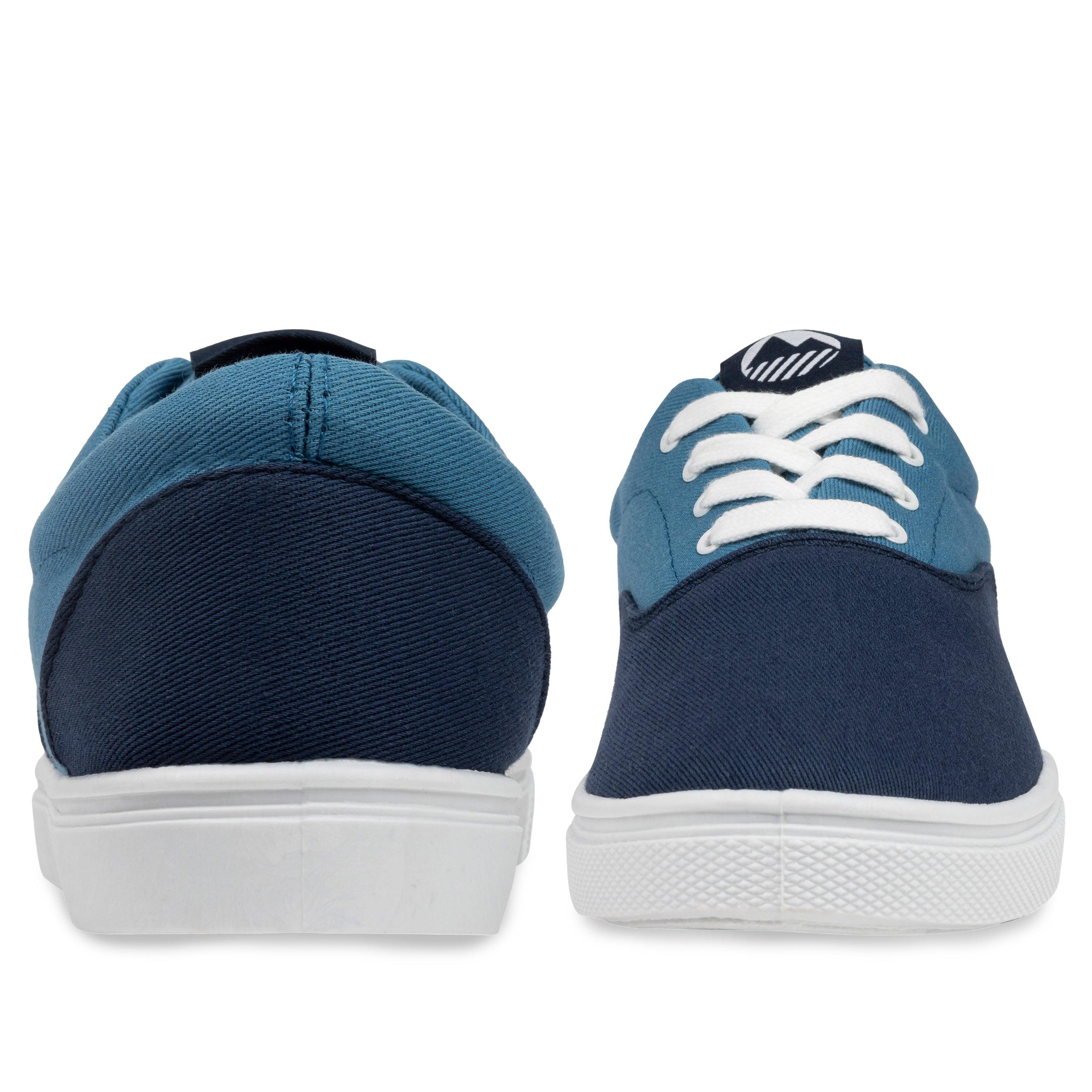 Men's Hudson Canvas Trainers - Lightweight Comfortable Sneakers for Walking, Running & Casual Wear | Breathable Fashion Shoes for Men | Perfect for Workouts, Travel & Everyday Use