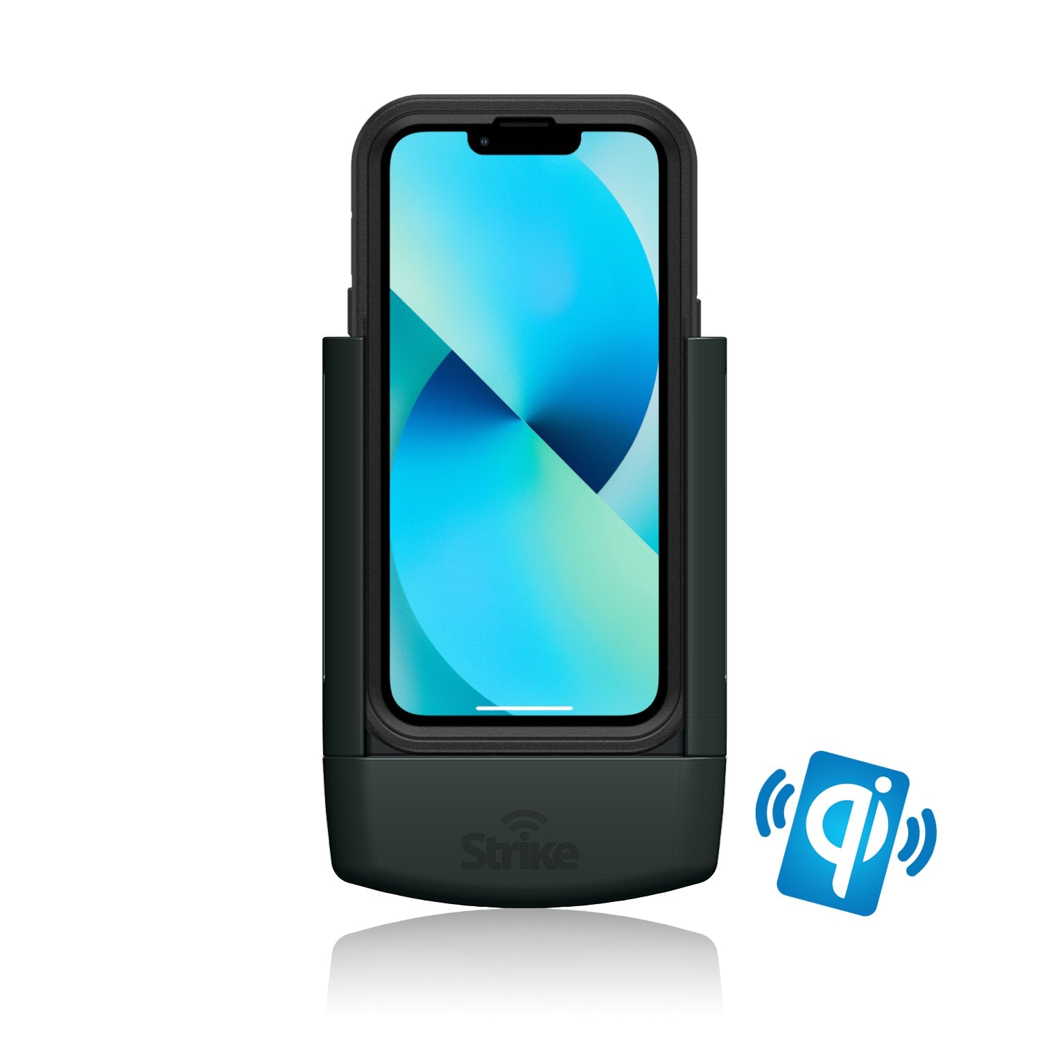 iPhone 13 & 13 Pro Wireless Charging Car Mount Holder - Compatible with OtterBox Defender Case - Hands-Free Charging for Safe Driving & Road Trips