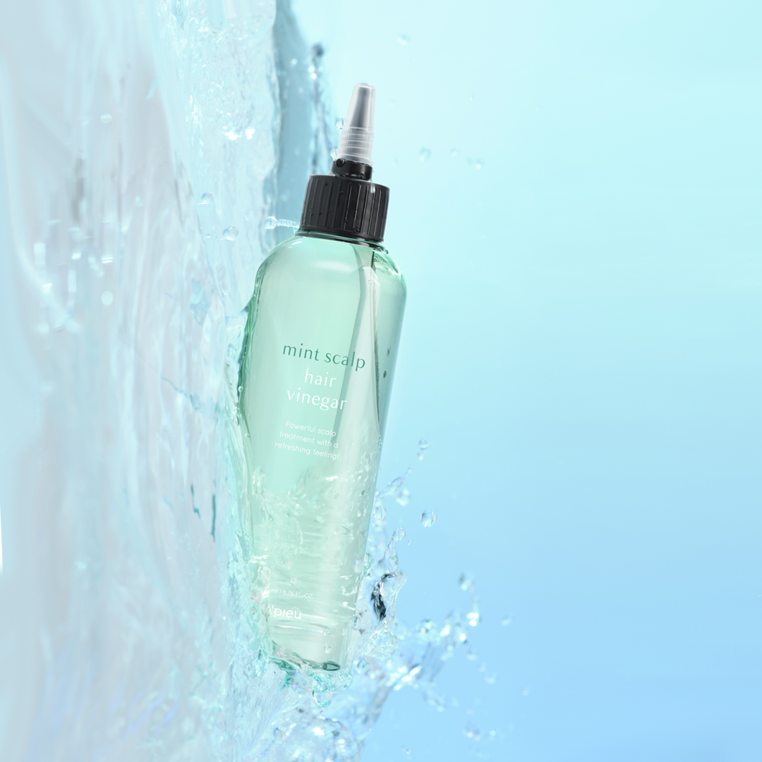 A'pieu Mint Scalp Hair Vinegar - Refreshing Scalp Treatment for Dandruff & Itchy Scalp | Perfect for Daily Hair Care Routine & Post-Workout Refreshment