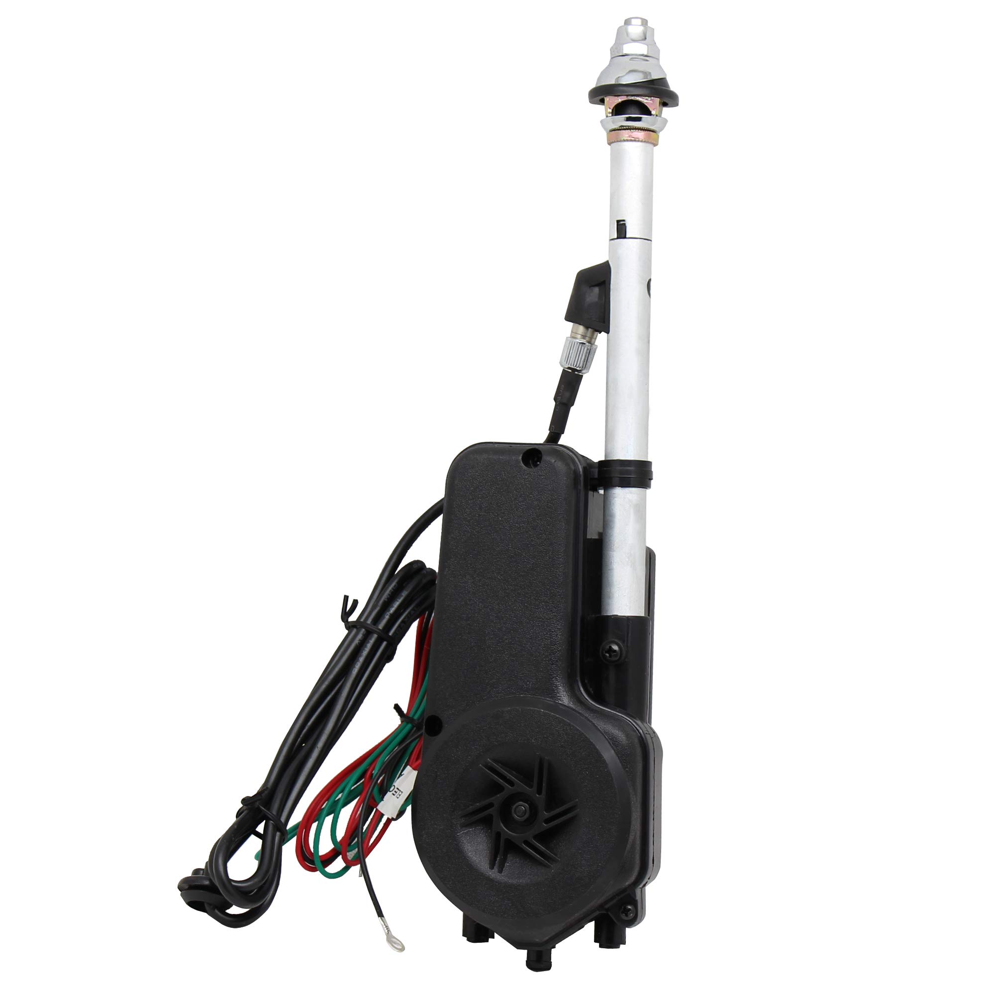 Anina Universal 12V Car Power Radio Antenna - Fully Automatic Retractable AM FM Antenna Mast Replacement Kit for Car, Truck, SUV - Perfect for Road Trips & Off-Road Adventures