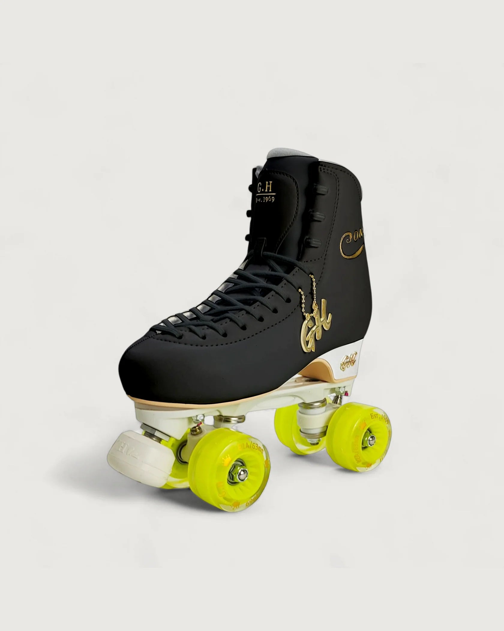 GH Street Pony Quad Roller Skates for Women & Men - Adjustable Outdoor & Indoor Roller Skates with Light Up Wheels - Perfect for Rink, Park, Fitness & Retro Style Skating
