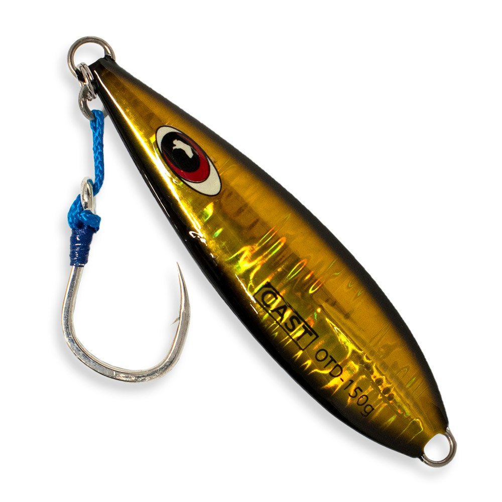 Premium 150g Slow Pitch Jig - Perfect for Deep Sea Fishing & Saltwater Angling - Ideal for On The Drop Technique and Bottom Fishing