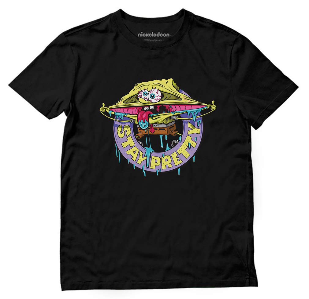 **SpongeBob SquarePants T-Shirt for Kids & Adults | Nickelodeon Cartoon Character Graphic Tee | Casual Wear, Cosplay & Gift Idea**