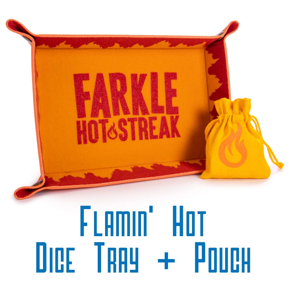 Farkle Hot Streak Dice Game Set - New Edition | Fun Family Board Game for Parties, Travel & Game Nights | Exciting Strategy Game for Kids & Adults