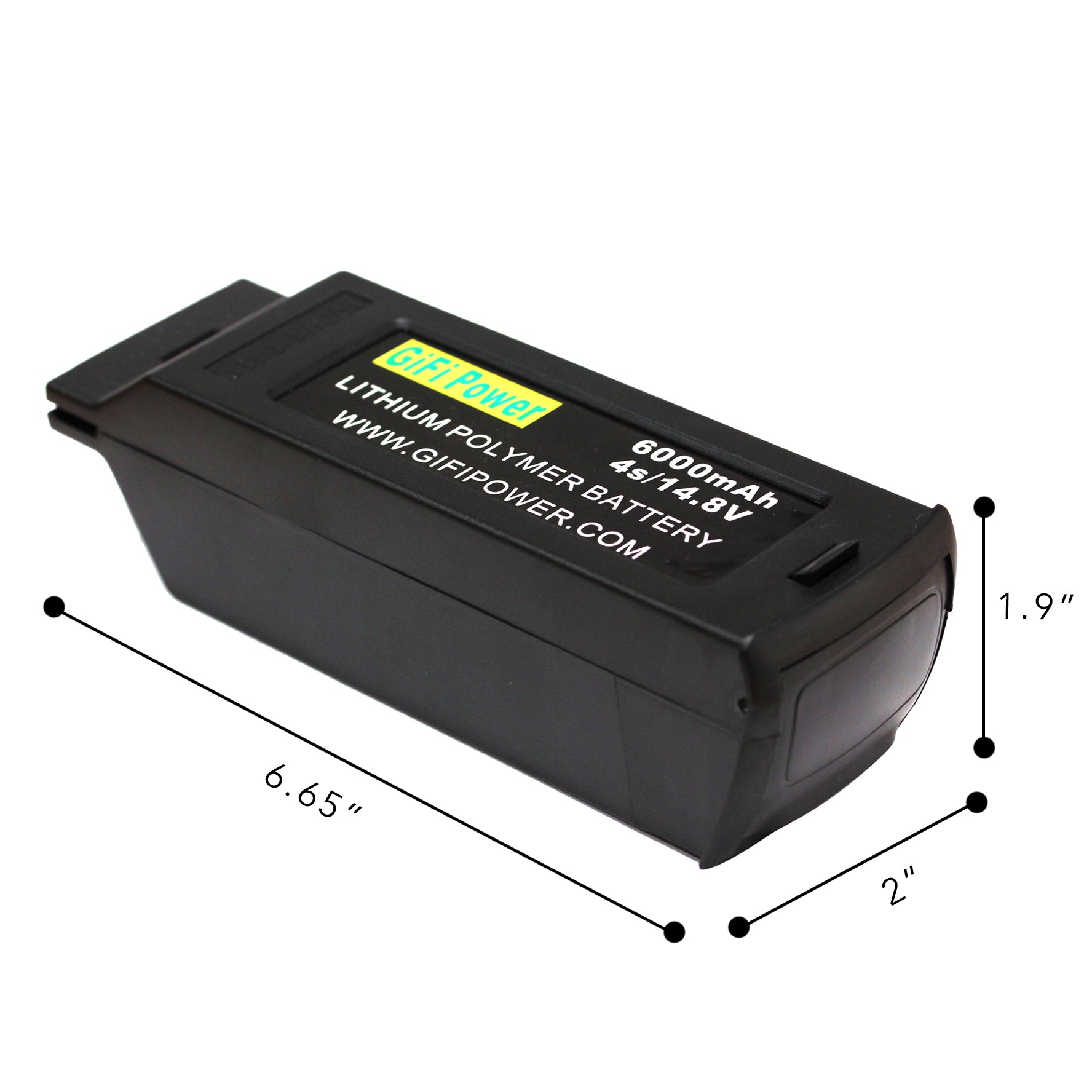 MaximalPower 6000mAh Replacement Drone Battery for YUNEEC TYPHOON H - Long Flight Time, High Capacity LiPo Battery for Aerial Photography & Videography