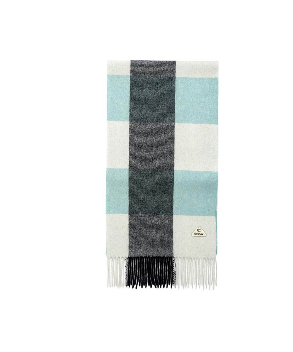 Wool Tartan Scarf - Warm Plaid Blanket Wrap for Women & Men - Soft Winter Fashion Accessory for Outdoor Activities, Travel & Cold Weather