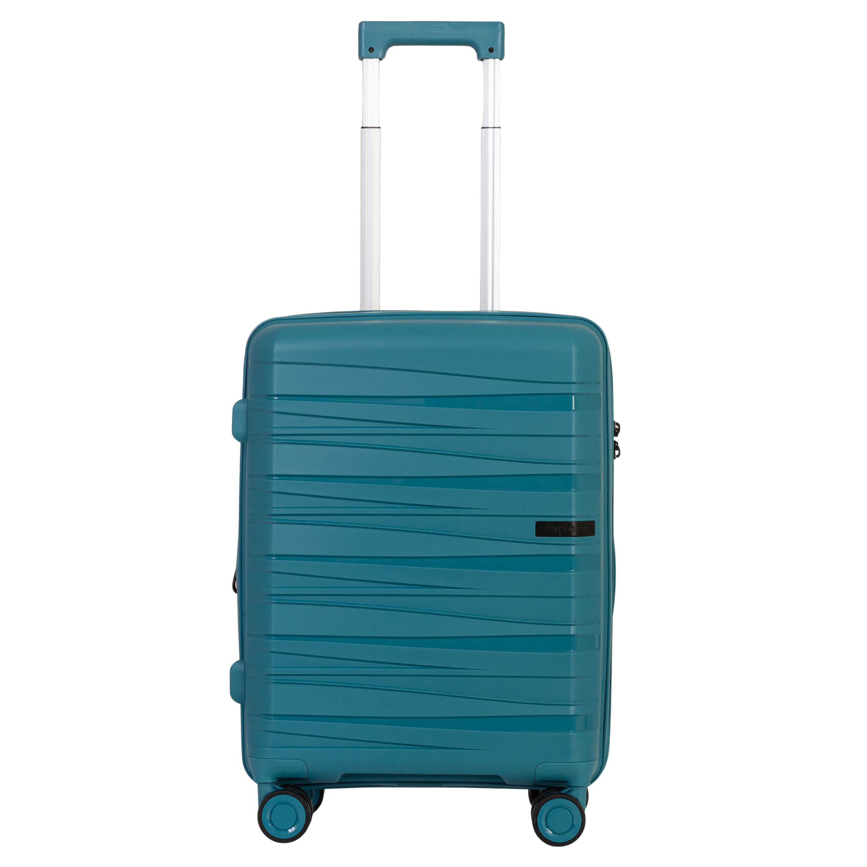 Explorer Breeze Anti-Theft Expandable Carry-On Luggage - Lightweight Travel Suitcase for Airplane, Business Trips & Weekend Getaways