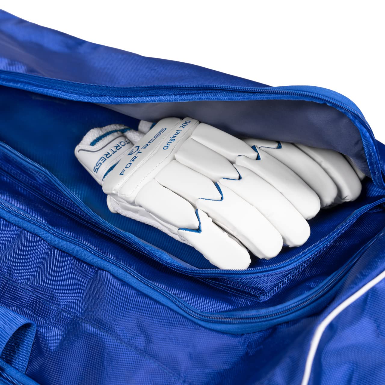 FORTRESS Original Wheelie Cricket Bag with Heavy Duty Wheels - Maximum Strength & Durability for Cricket Equipment Storage & Travel | Perfect for Matches, Practice & Sports Gear Transport