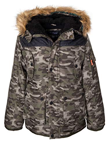 Green Camouflage Parka