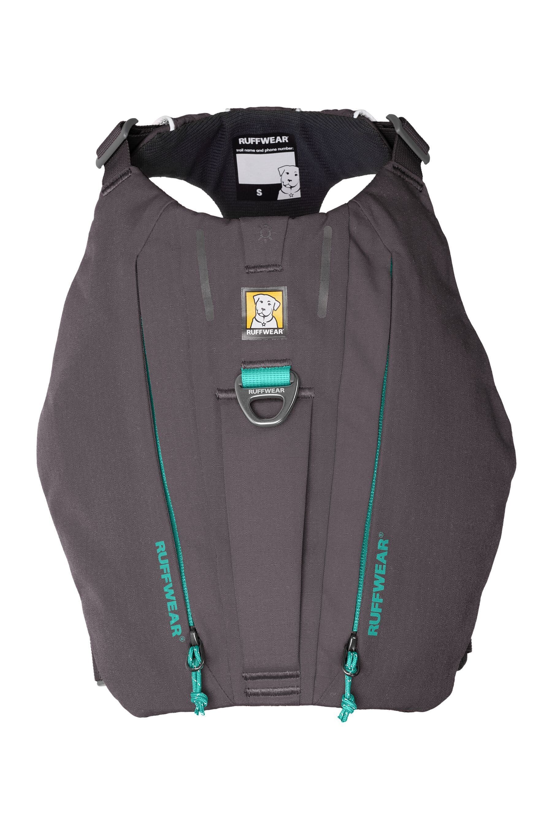 Ruffwear Minimalist Switchbak Dog Harness in Granite Gray - Lightweight & Durable for Hiking, Running & Outdoor Adventures
