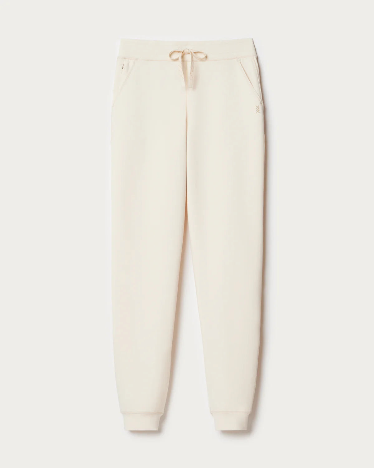 Rhone Women's Dreamglow Joggers - Soft High-Waist Yoga Pants for Running, Lounge & Travel - Sand Color