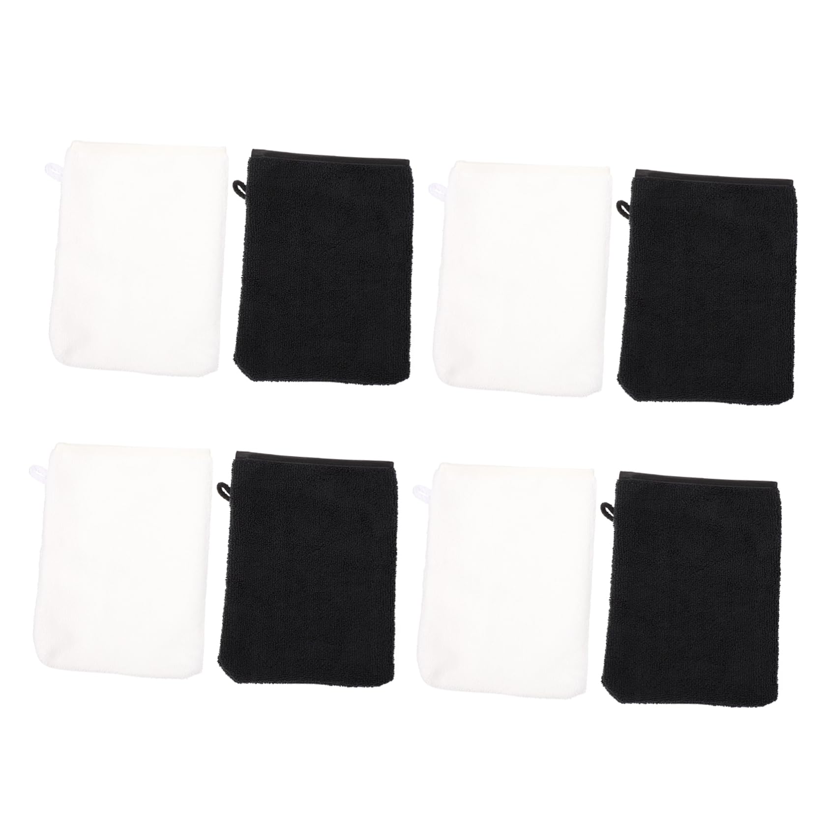 Healeved 8pcs Loofah Gloves - Exfoliating & Makeup Remover for Spa & Shower