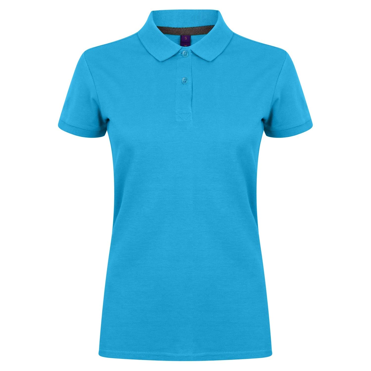 Women's Micro-Fine Short Sleeve Polo Shirt - Breathable & Comfortable Cotton Blend for Casual Wear, Office & Outdoor Activities