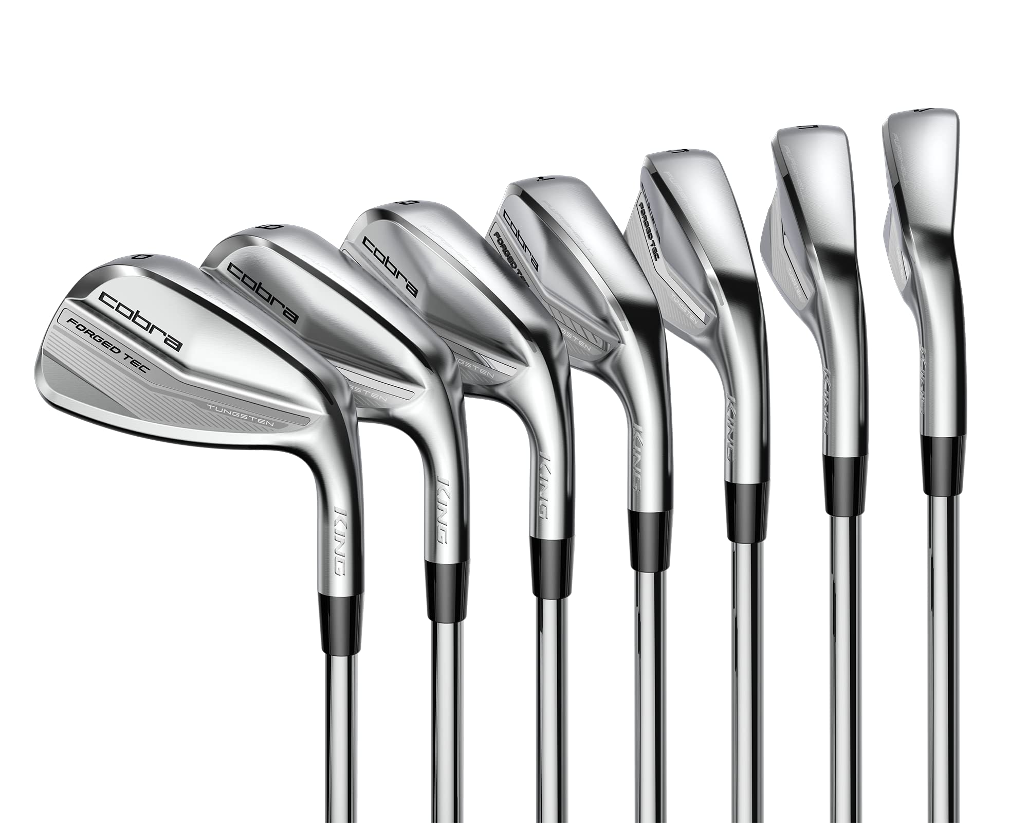 2022 Men's King Forged Tec Iron Set - Premium Golf Clubs for Mid to Low Handicappers | Perfect for Driving Range & Tournament Play