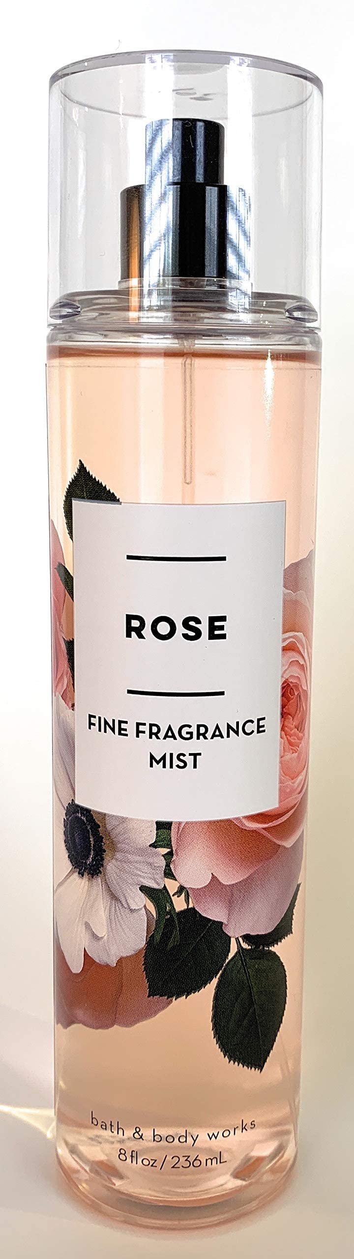 Bath & Body Works Rose Fine Fragrance Mist - 8 Fl Oz Body Spray for Women | Floral Perfume Mist for Daily Use, Date Nights & Special Occasions