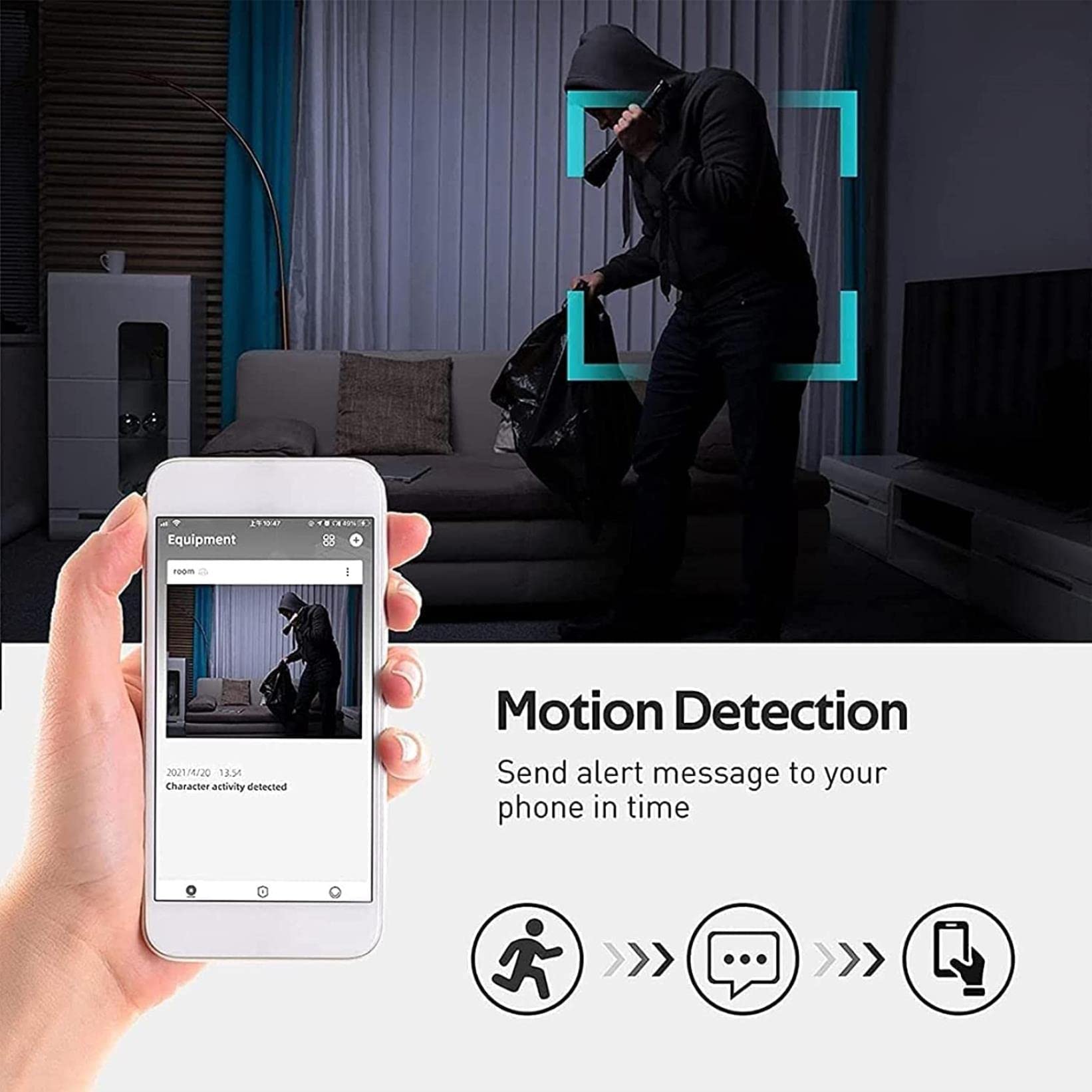 GZYHDC WiFi Spy Camera Clock - 1080P HD Smart Home Security Camera with Two-Way Audio, Night Vision & Wireless Charging Station | 32GB Storage | Indoor/Outdoor Hidden Surveillance for Home, Office, Baby Monitor & Pet Watching