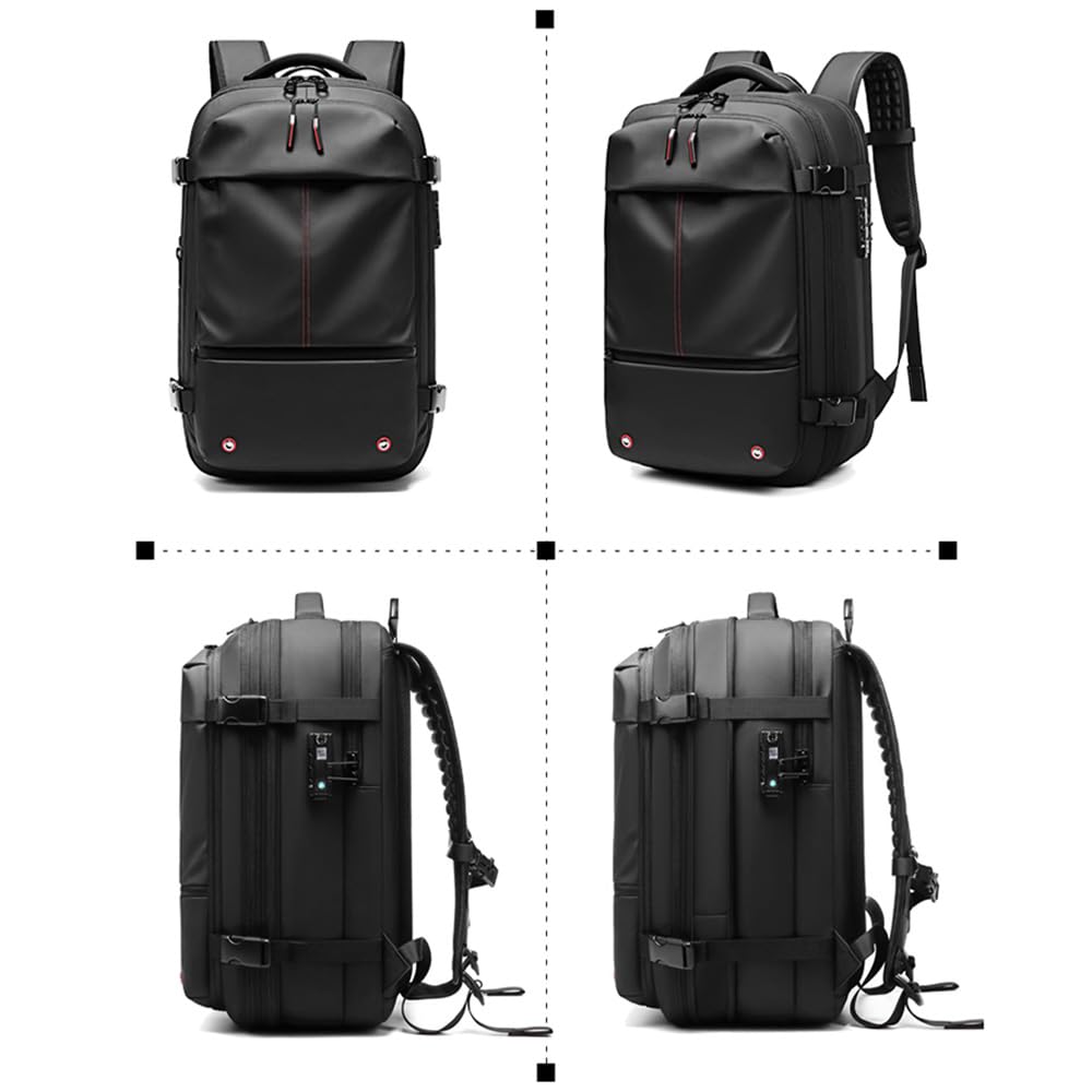 Easyvacpack Air Vacuum Backpack for Travel - 60L Expandable Air-Sealed Bag with TSA Anti-Theft & Vacuum System | Perfect for Camping, Hiking & International Trips