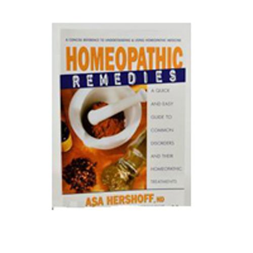 Homeopathic Remedies & Natural Healing Books by Hershoff - Best for Holistic Health, Wellness, and Alternative Medicine Lovers