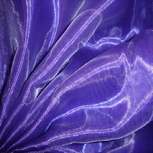 Elegant Purple Glass Organza Fabric - Perfect for Wedding Decorations, Gift Wrapping & DIY Crafts