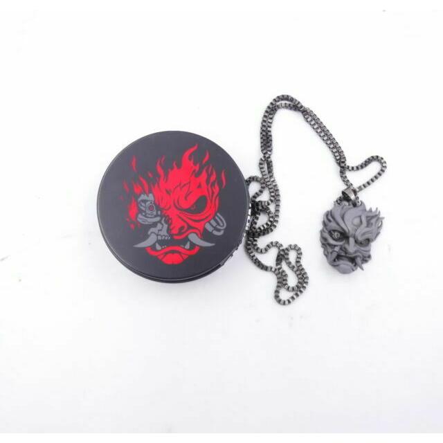 Cyberpunk 2077 Samurai Pendant Necklace - Official Game Merchandise for Fans | Perfect for Cosplay, Gaming Events & Cyberpunk Fashion