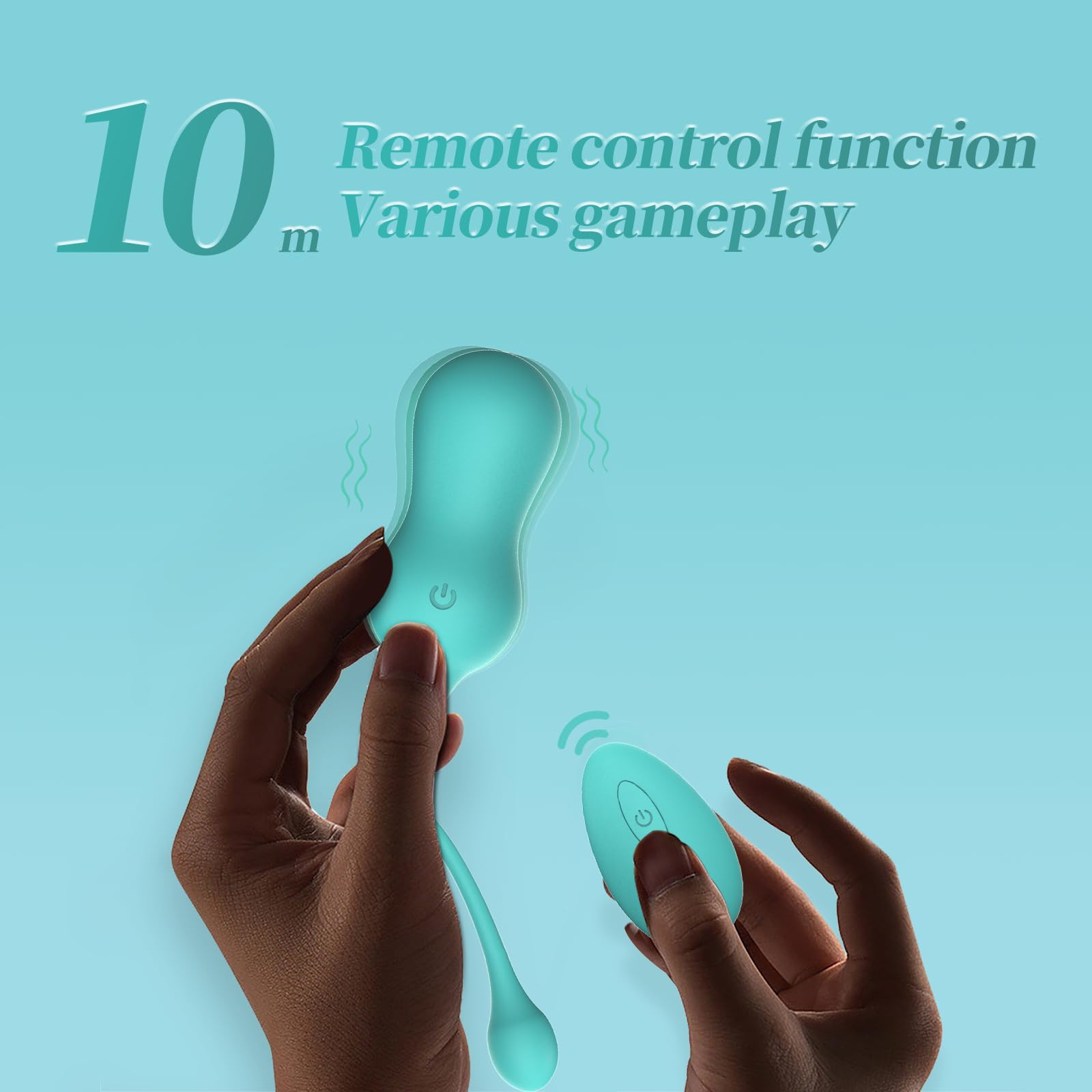 10-Speed Waterproof Rechargeable Remote Control Panty Vibrator for Women - Clitoral & G-Spot Stimulation, Vaginal Tightening Ball Massager - Adult Sex Toy for Couples & Solo Play (Bedroom, Travel, Surprise Gift)