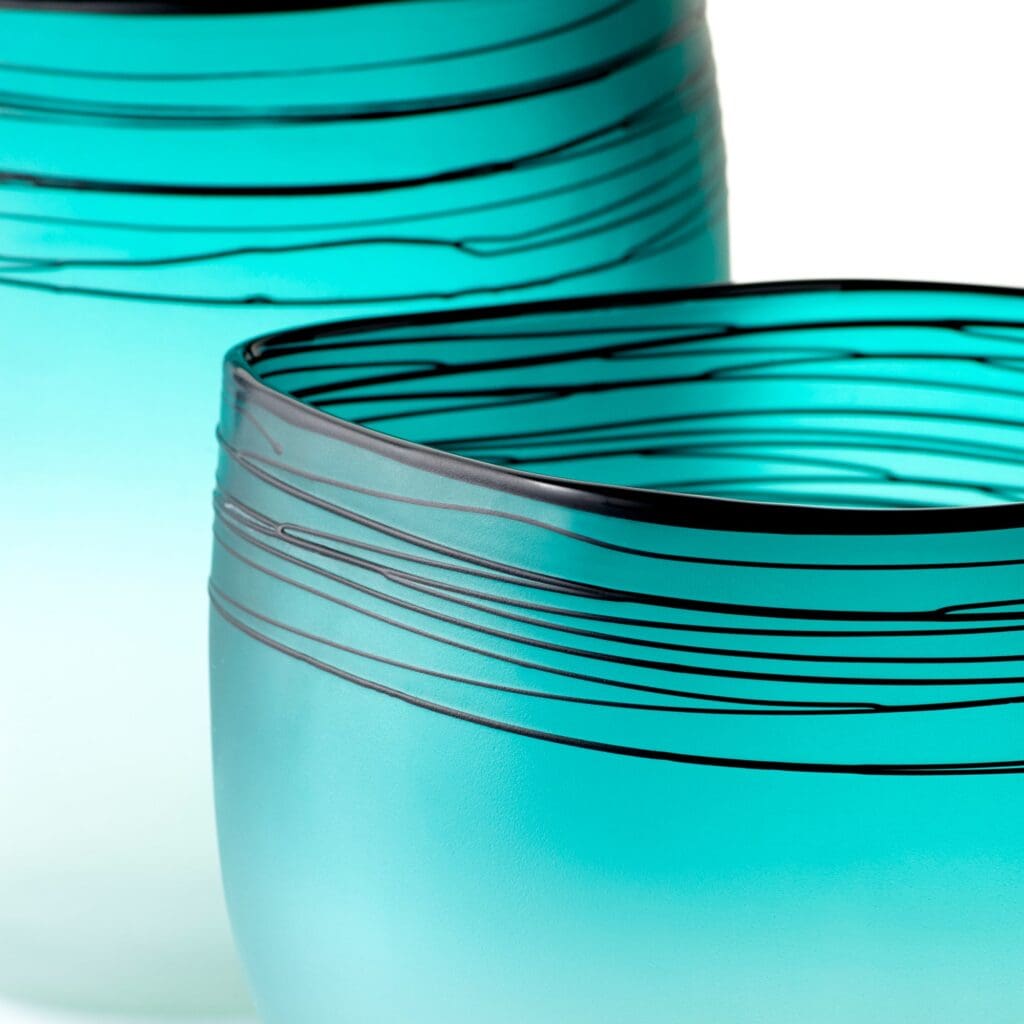 Cyan Design 10893 Kapalua Vase - Blue and White Ceramic Vase, Small Home Decor for Living Room, Dining Table, or Wedding Centerpiece
