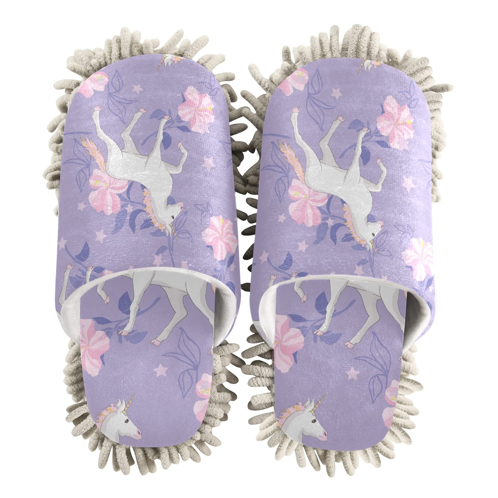 Unisex Mop Slippers Shoes - Soft House Cleaning & Dusting Slippers for Home & Spa (Size M-L) | Perfect for Quick Floor Cleaning & Relaxation