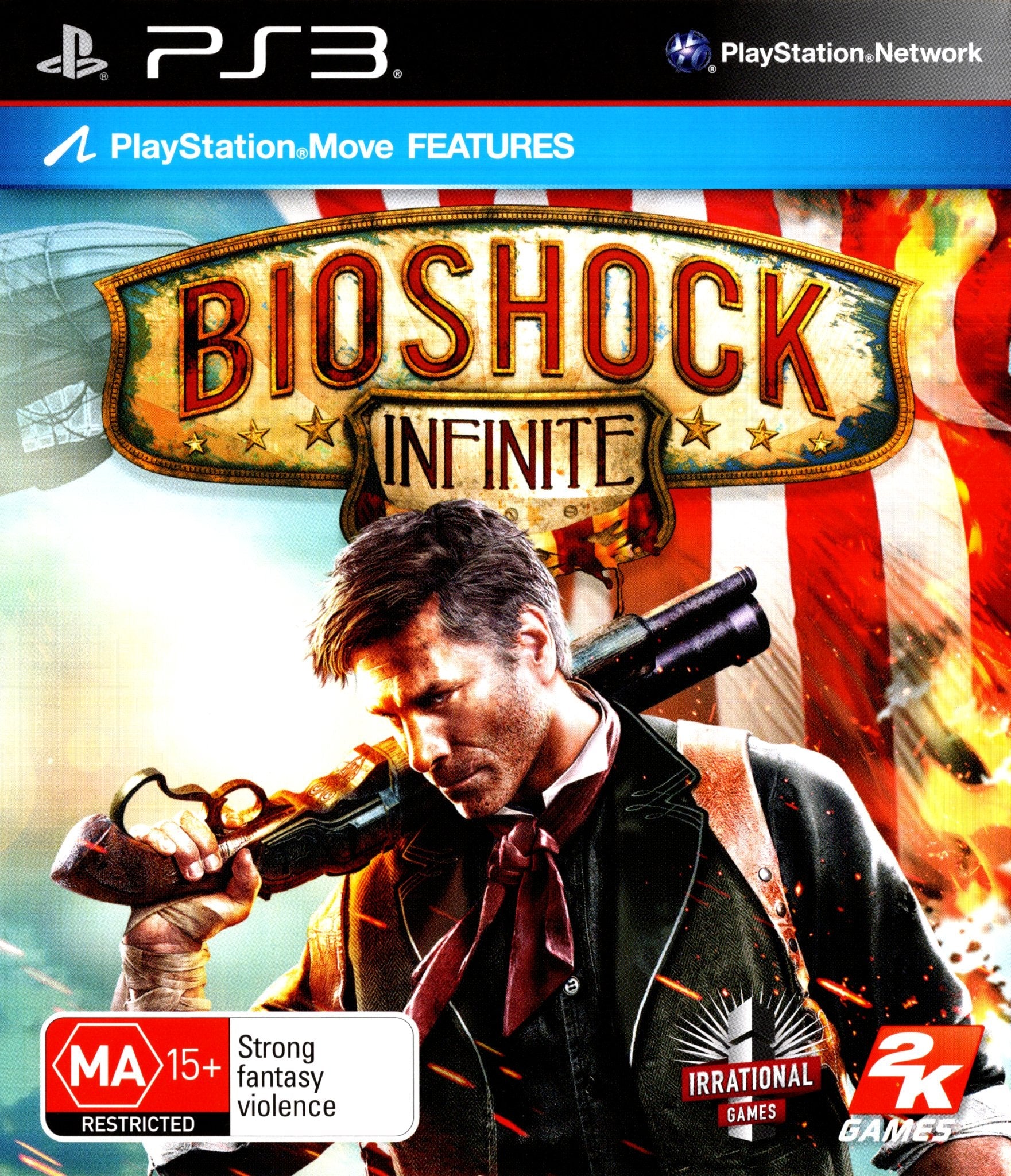 BioShock Infinite PS3 Game - Playstation 3 PAL Version | Action-Adventure Shooter for Single Player Gaming & Collector's Edition