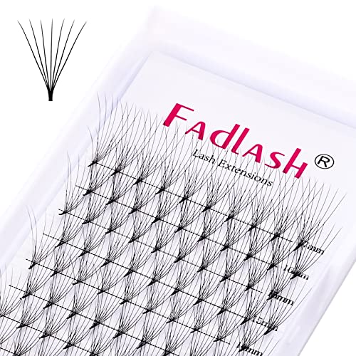 3D to 20D Pointy Tip Premade Eyelash Extensions - 7D-0.07D Thin Base Volume Lashes (9-17mm) | Professional Salon Quality for Dramatic Eye Makeup & Special Occasions