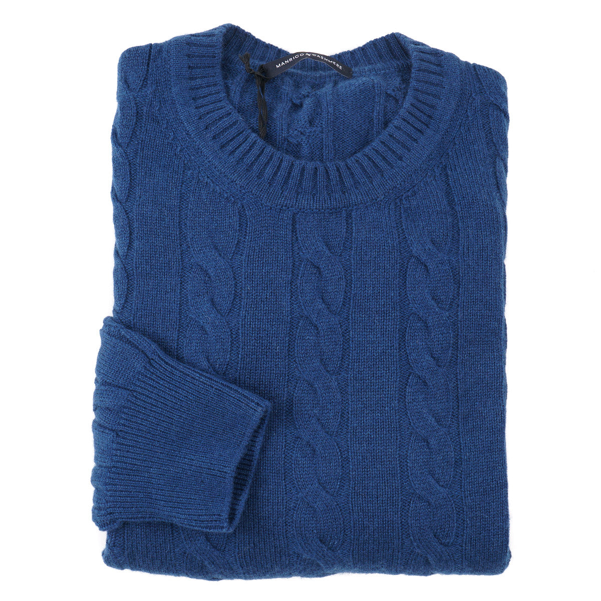 Luxury Manrico Cable Knit Cashmere Sweater for Women & Men - Soft Warm Winter Pullover - Perfect for Office, Date Night & Holiday Gatherings