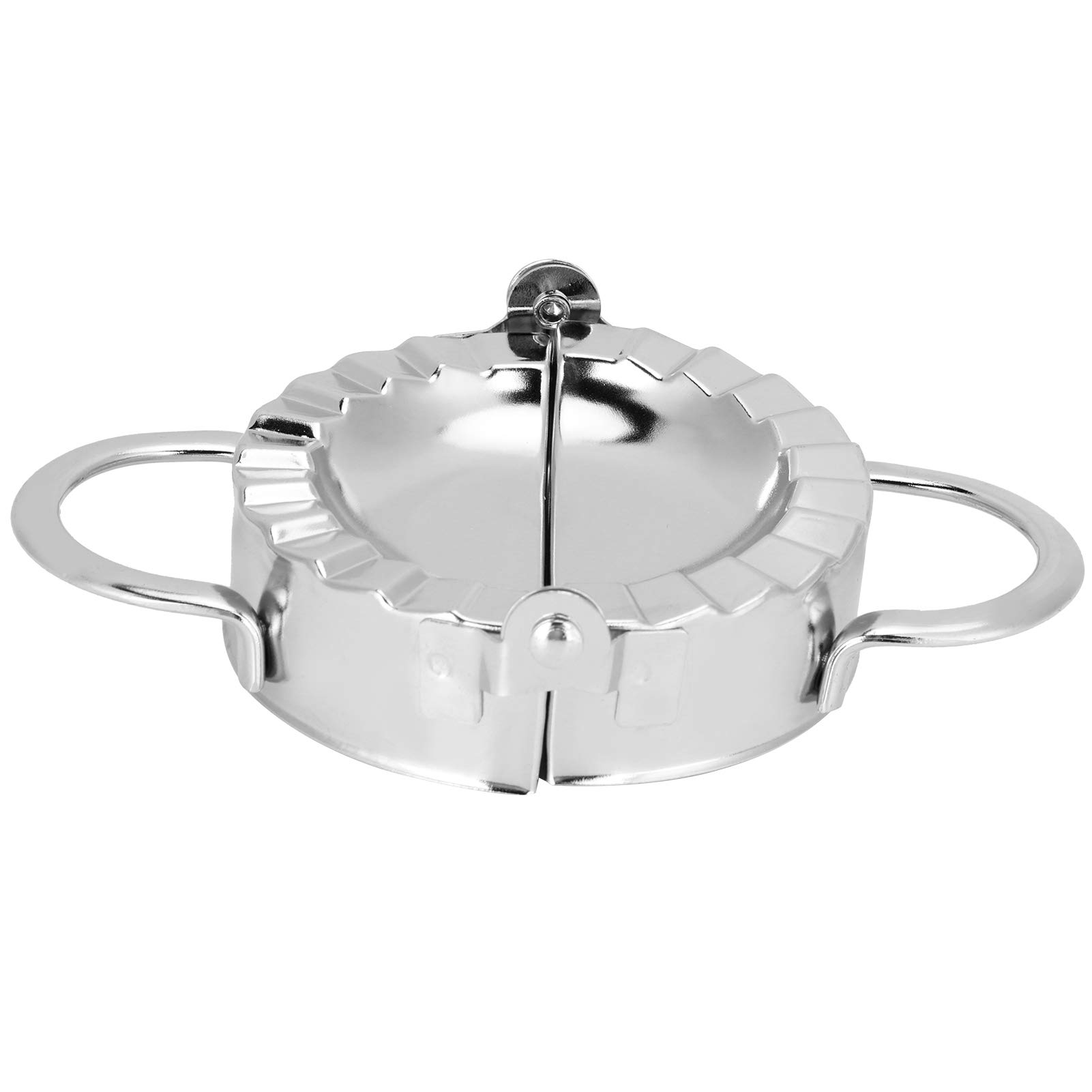 LZKW Dumpling Maker - Stainless Steel Dumpling Mold for Easy Homemade Dumplings, Durable & Rust-Free - Perfect for Beginners, Family Cooking & Asian Cuisine Lovers