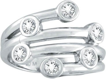 Exquisite Diamond Right Hand Ring for Women - Elegant & Sparkling Jewelry for Parties, Weddings & Special Occasions