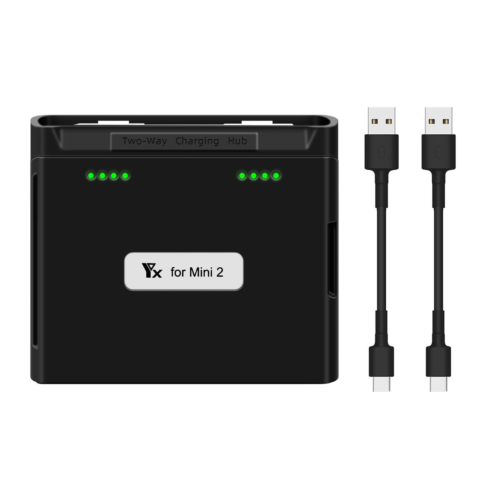 DJI Mini 2/Mini SE Drone Battery Charger - Dual USB Charging Hub & 2-Way Power Station for DJI Drones | Perfect for Travel, Outdoor Adventures & Professional Aerial Photography