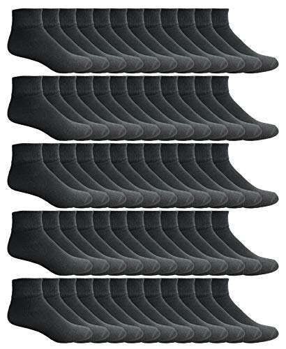 240 Pairs Black Socks Size 6-8