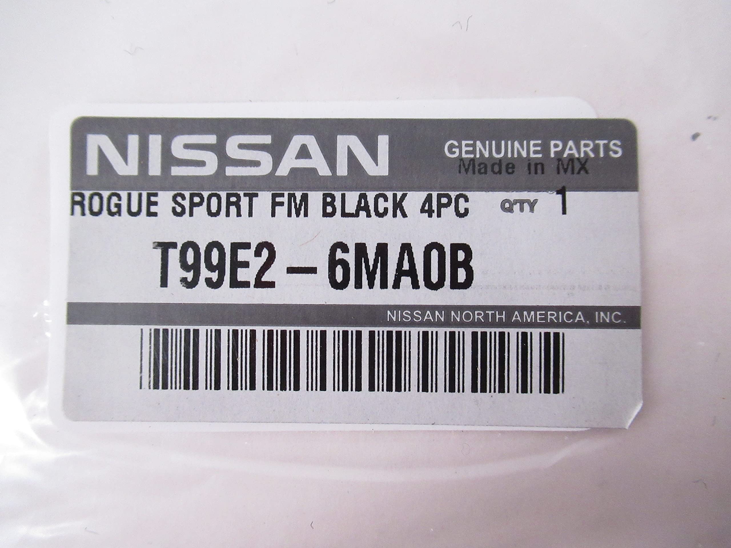 OEM Genuine Nissan Carpeted Floor Mats 4-Piece Set - T99E2-6MA0B & T99E26MA0B - Perfect for Sedans, SUVs, and Daily Commuting