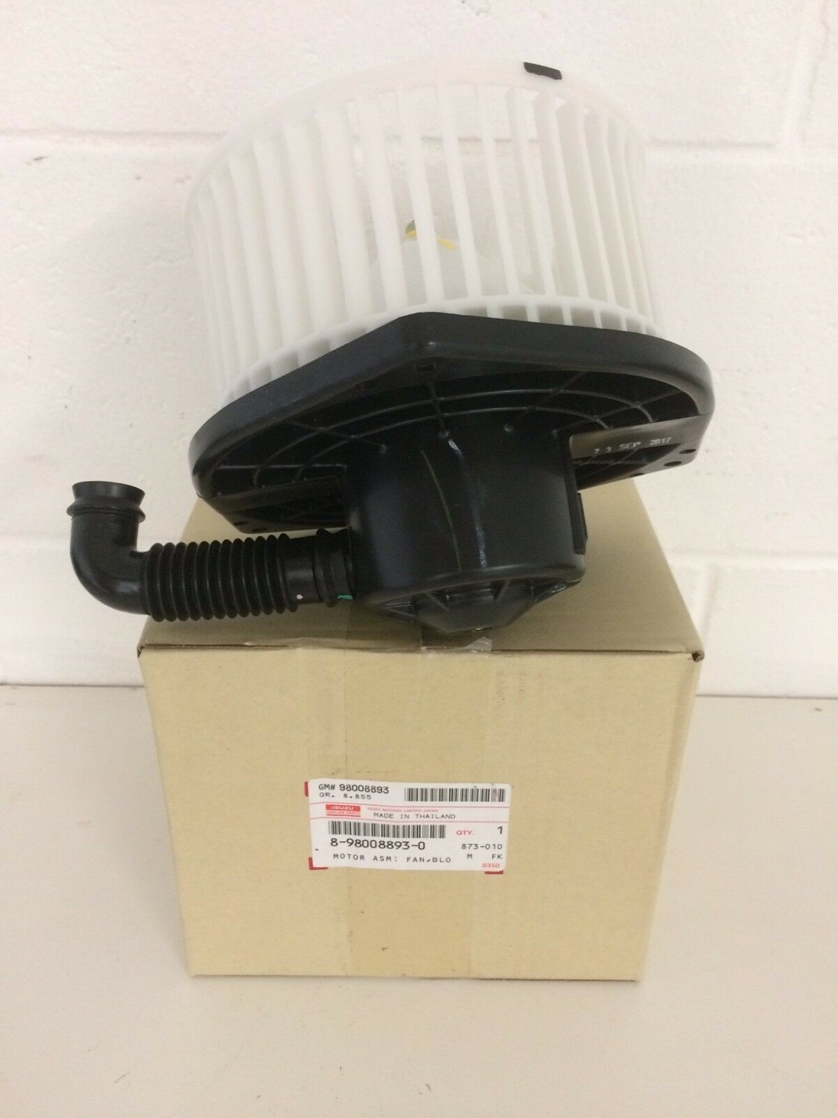 Genuine RA Rodeo 2003-2008 & RC Colorado 2008-2011 Heater Fan Motor Replacement Part - Perfect for HVAC System Repair & Winter Comfort