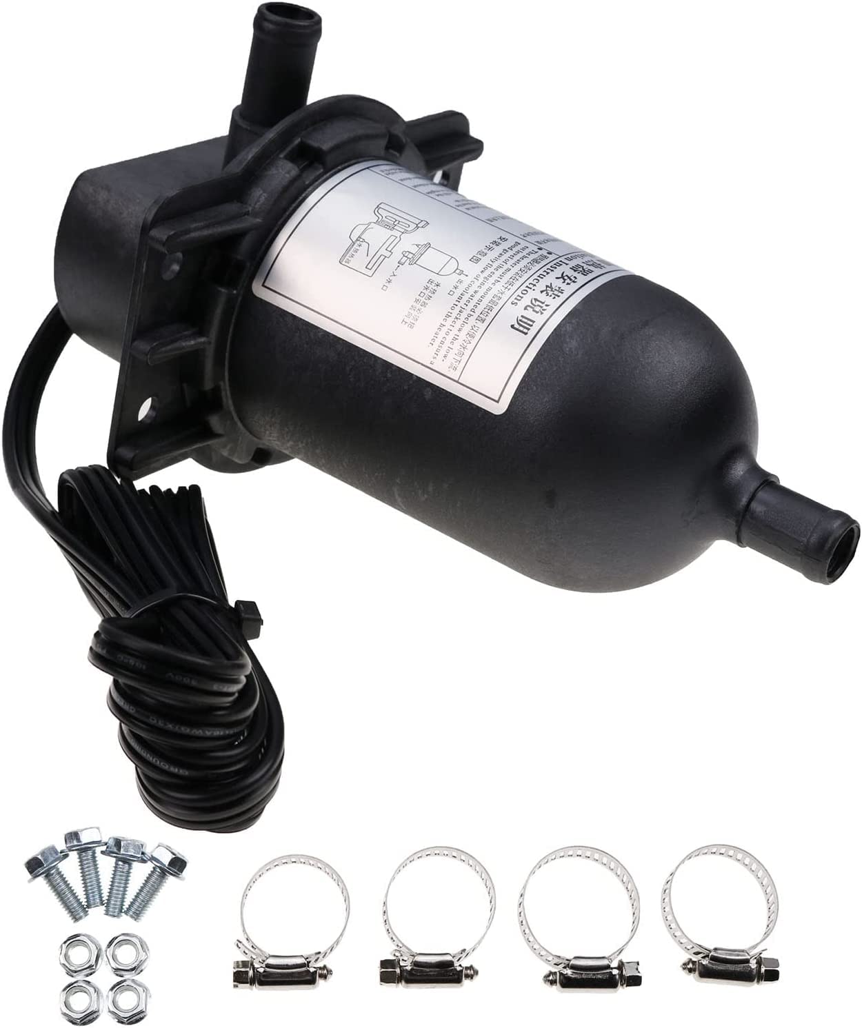DVPARTS 1500W 120V Engine Coolant Heater | TPS151GT10-000 (590-893, 590893, 084918G) | Universal Pre-Heater for Generators, Tractors, Buses, Trucks, Boats & Vehicles | Winter Engine Warm-Up Solution