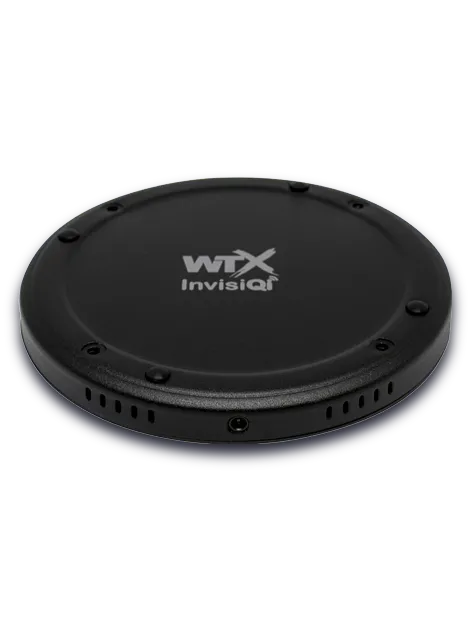 InvisiQi Long Distance Wireless Phone Charger - Fast Qi Charging Pad for iPhone & Android - Perfect for Under Desk, Kitchen Counter & Office Use