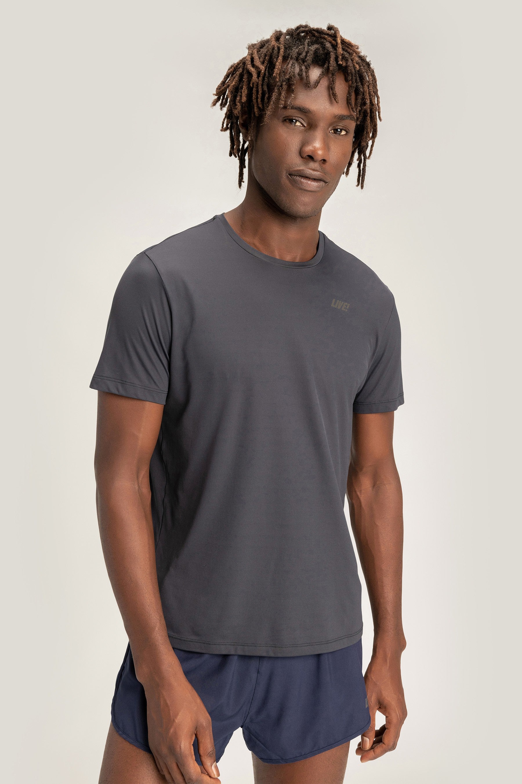 High-Quality Essential Hard Training T-Shirt for Men - Durable Workout & Gym Shirt for Intense Exercise, Weightlifting & CrossFit