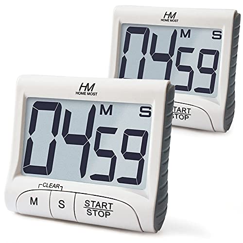 2 - Pack Matte White - Sleek Design - 3 Big No Show Function Buttons