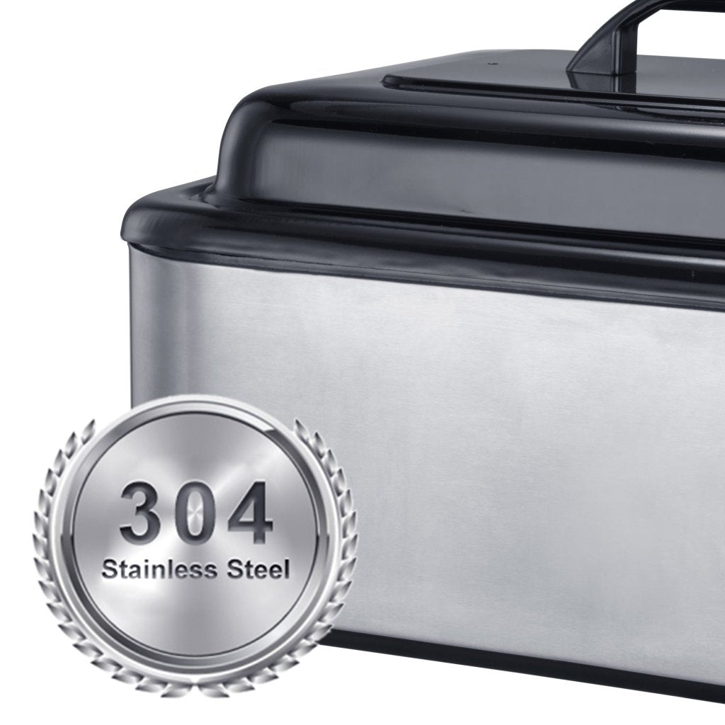 Master Massage 18 Quart LED Digital Display Hot Stone Warmer - Portable Stainless Steel Heater for Massage Stones | Professional Massage Therapist Essential | Perfect for Spa, Home Relaxation & Therapy Sessions