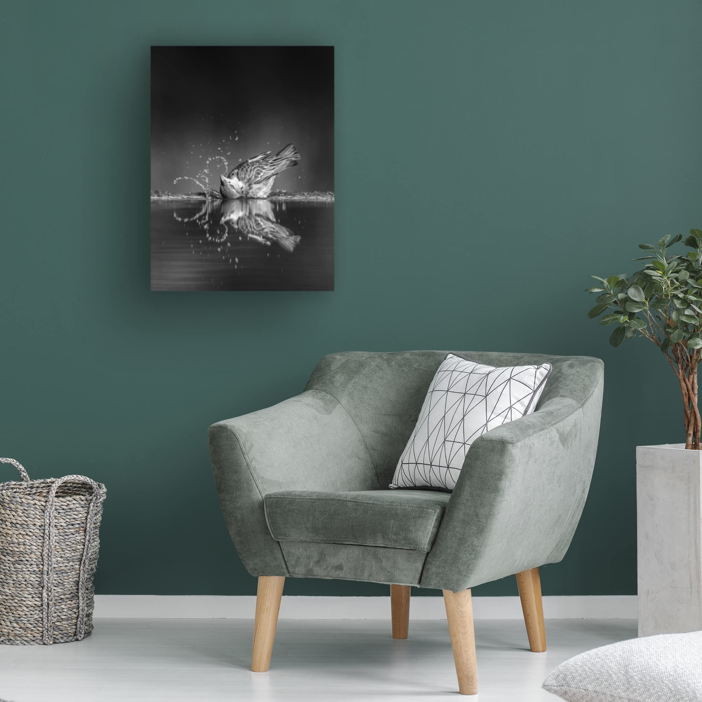 Trademark Fine Art 'Swoosh' Canvas Wall Art by Jaco Marx - Modern Abstract Painting for Living Room, Bedroom & Office Decor