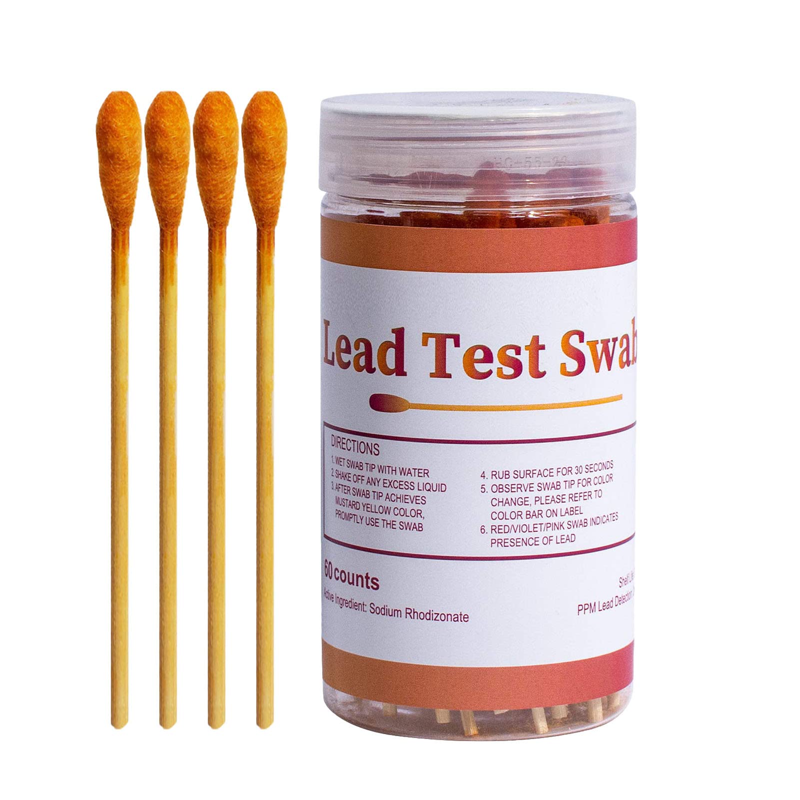 30pcs Lead Paint Test Kit - Instant 30-Second Results for Walls, Toys & Dishes