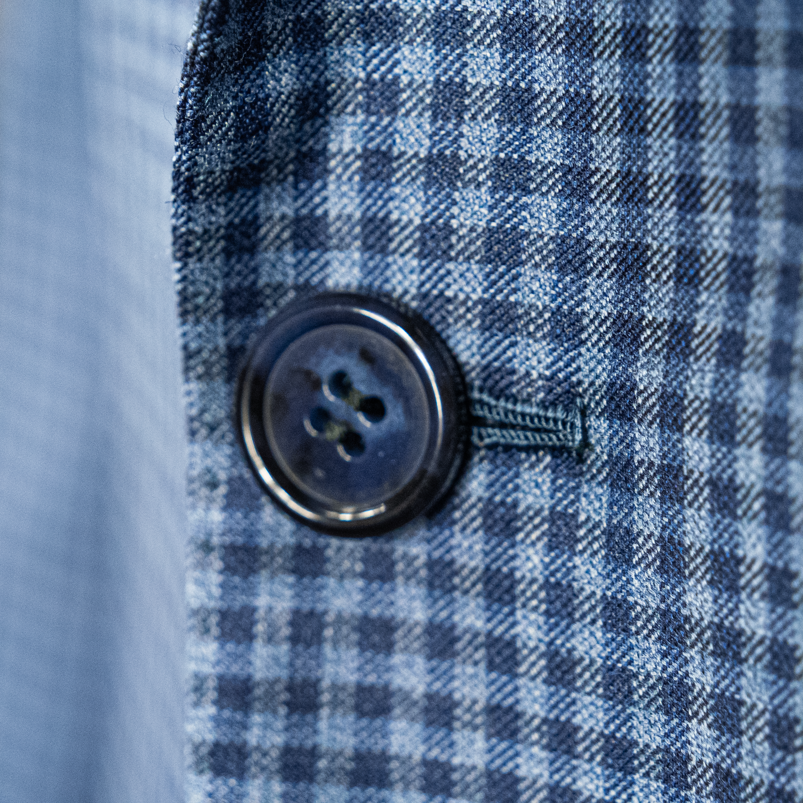 BRIONI Blue Check Sport Coat for Men | Premium Wool Blazer | Business & Formal Wear | Perfect for Office, Weddings & Special Events