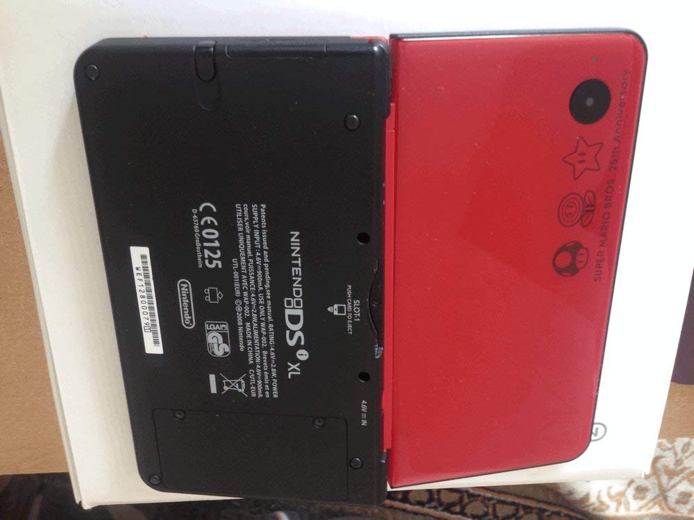 Nintendo DSi XL Red Super Mario Bros 25th Anniversary Edition - Refurbished Handheld Gaming Console for Retro Gaming & Collectors | Portable Gaming Device for Travel, Commute & Home Entertainment
