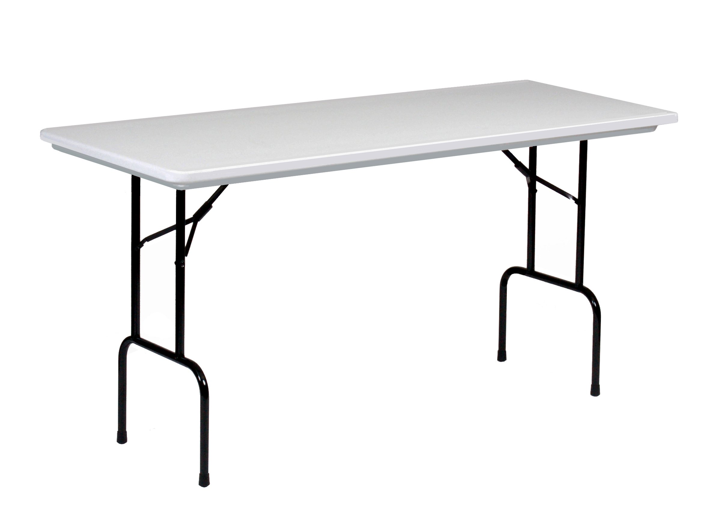 Correll RS3072 Heavy Duty Blow Molded Plastic Folding Table - 30