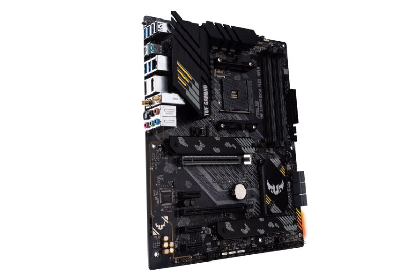 ASUS TUF Gaming B550-PLUS WiFi II AMD Ryzen ATX Motherboard - High-Performance Gaming & Streaming PC Build for Esports & Content Creation