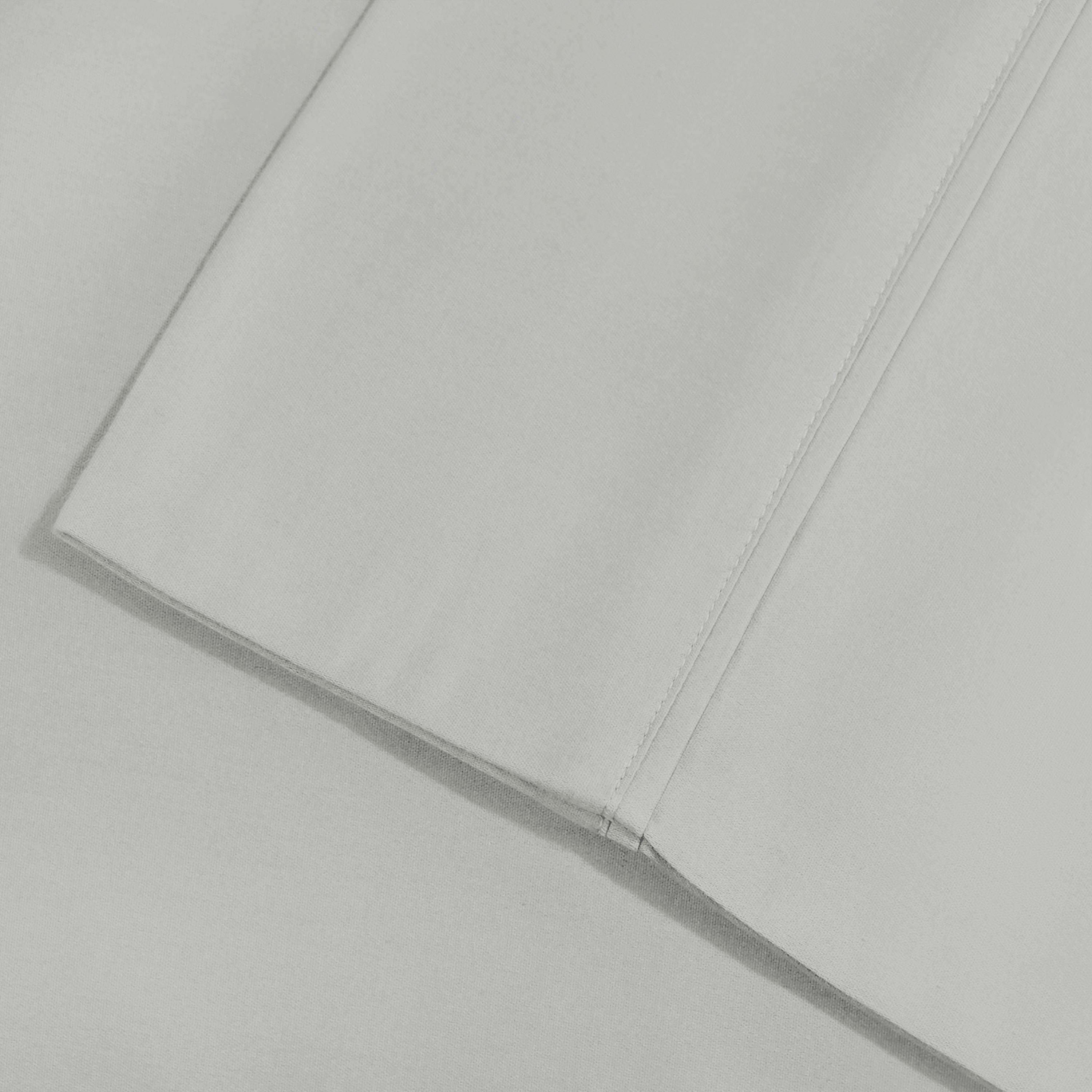 Premium 600 Thread Count Cotton Blend Pillowcase Set - Soft & Breathable for Ultimate Comfort - Perfect for Bedroom, Hotel, and Home Decor