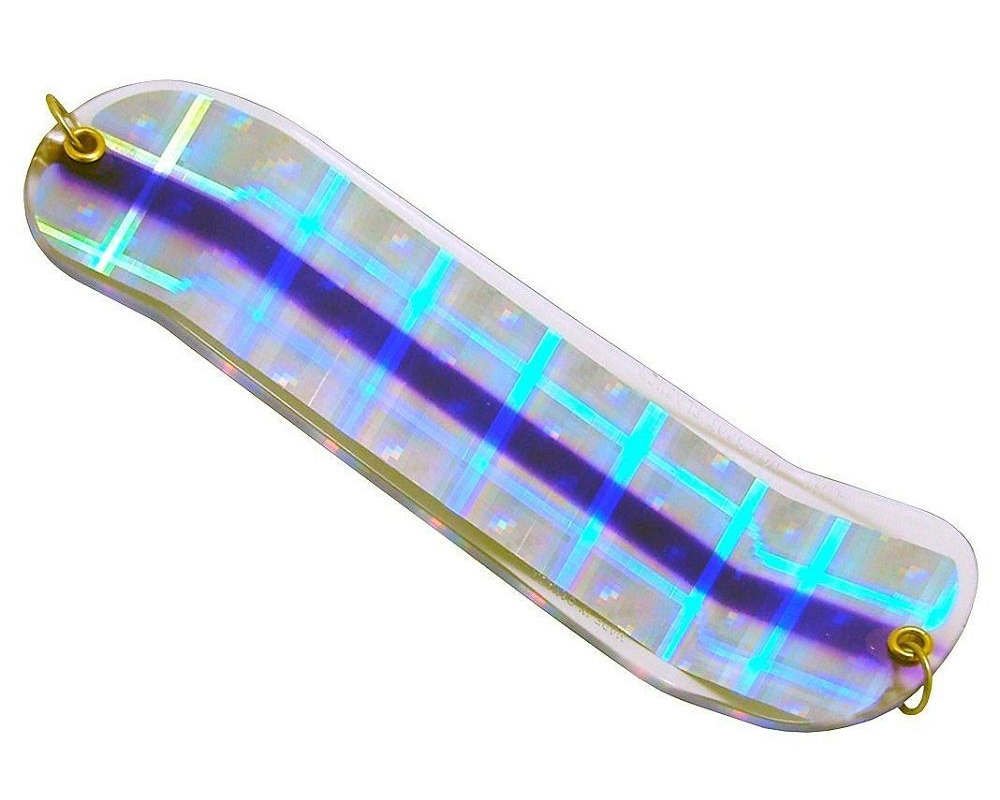 Hot Spot Lures 8 Inch Purple Haze Flasher - Premium Fishing Lure for Salmon, Trout & Steelhead - Saltwater & Freshwater Fishing Gear for Trolling & Deep Water Angling