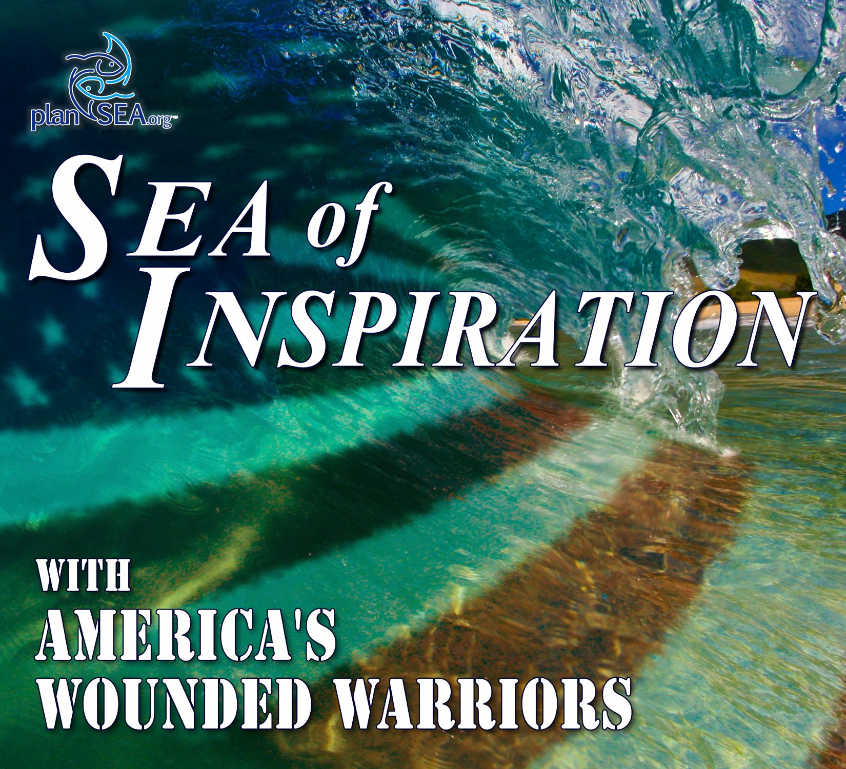 Sea of Inspiration with America's Wounded Warriors - Motivational Gift for Veterans, Military Support & Patriotic Home Decor - Perfect for Military Appreciation, Veteran's Day & Home Office Inspiration